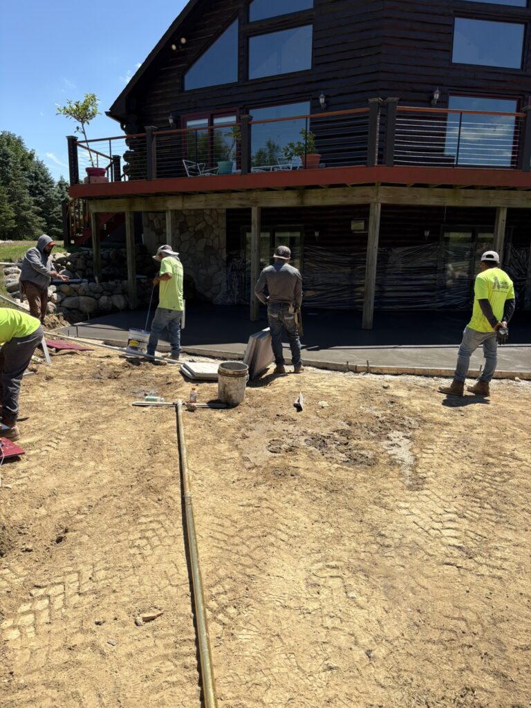 stamped concrete in novi, stamped concrete contractors in novi