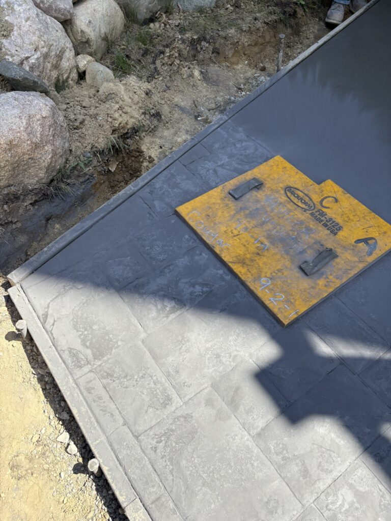 stamped concrete in novi, stamped concrete contractors in novi