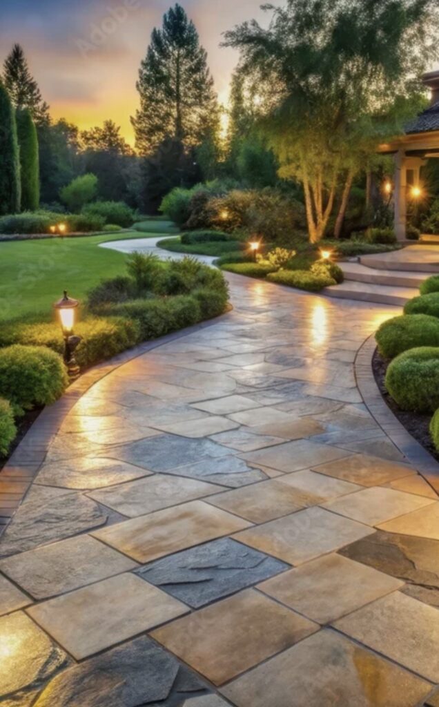 concrete walkways in mi