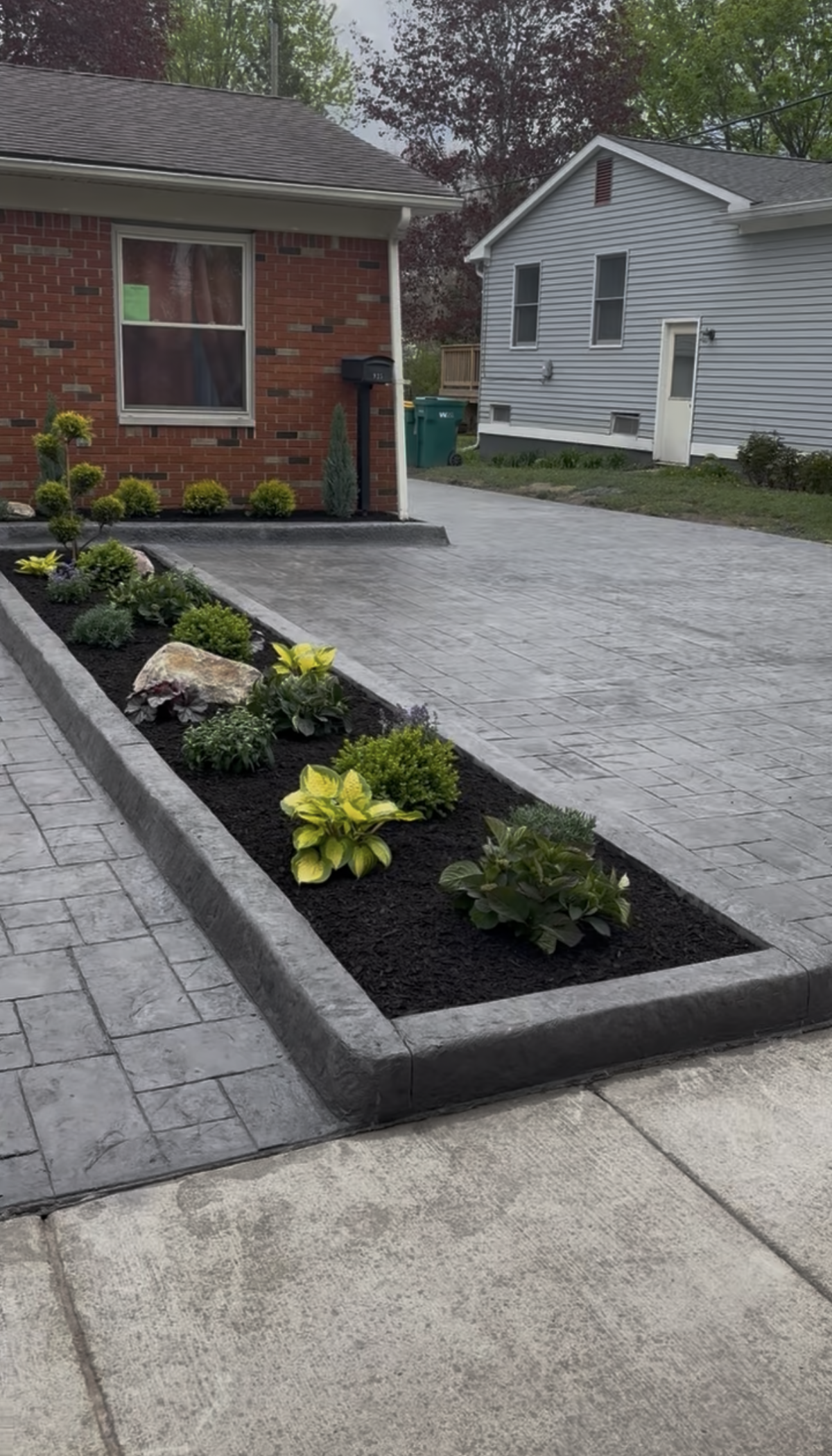stamped concrete